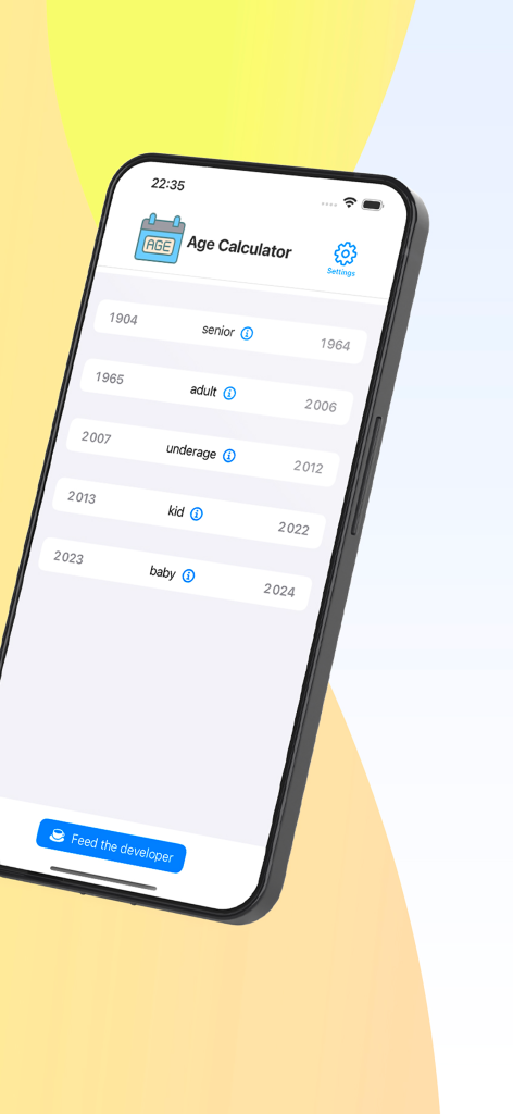 SJ Age Calculator 2/7